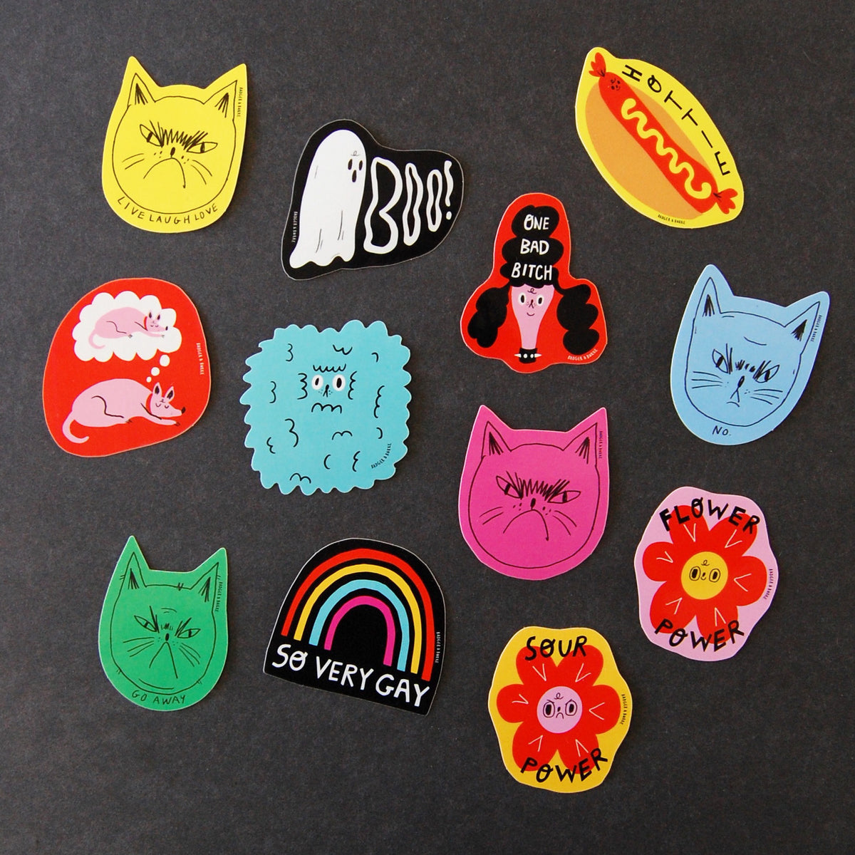Stickers - Bright, Ridiculous, So Very Fun! – Badger & Burke
